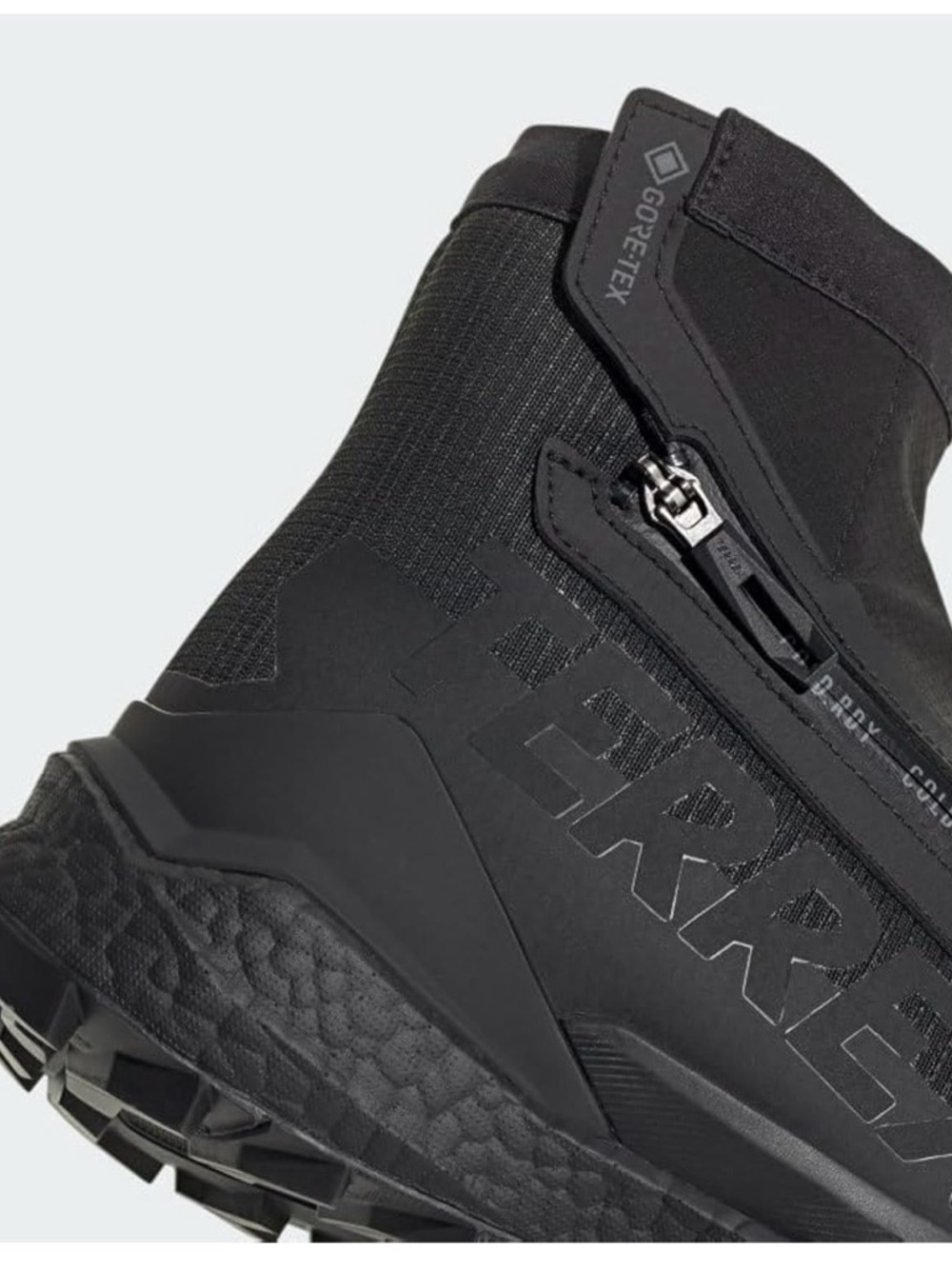 adidas Black Terrex High-Top Trail Boots - Picture 2 of 8